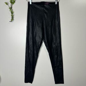 Commando Faux Leather Pants Pull On Stretch